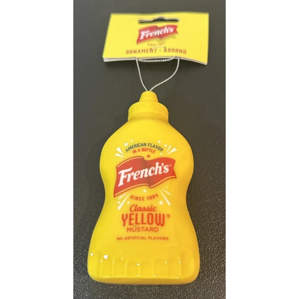 French's Classic Yellow Mustard Ornament Collectible LIMITED EDITION